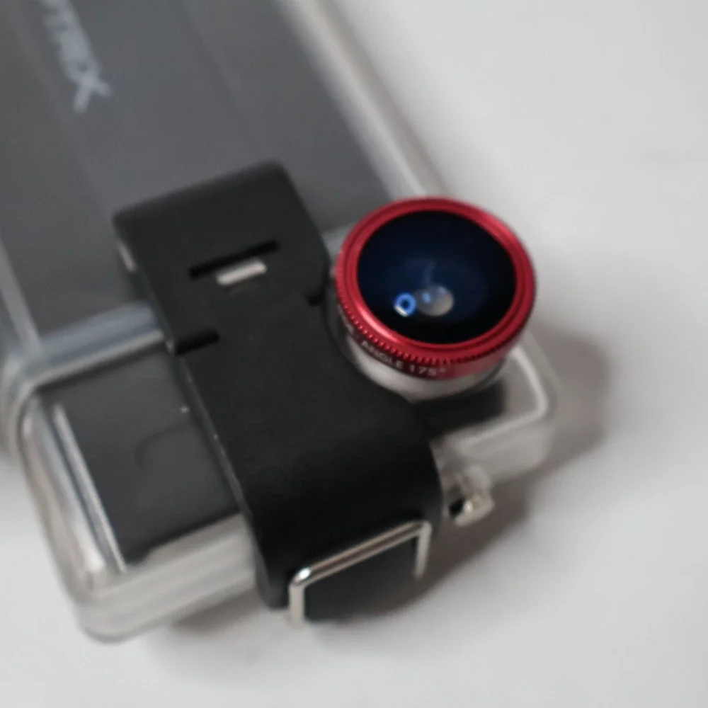 Optrix XD4‎ Rugged Action Case w/ Wide Angle Lens for iPhone 4 4S
